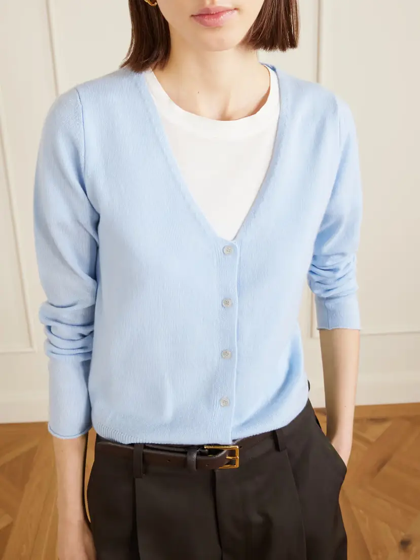 Allude Cashmere Cardigan | Thumbnail 5 Allude Cashmere Cardigan | Thumbnail 5