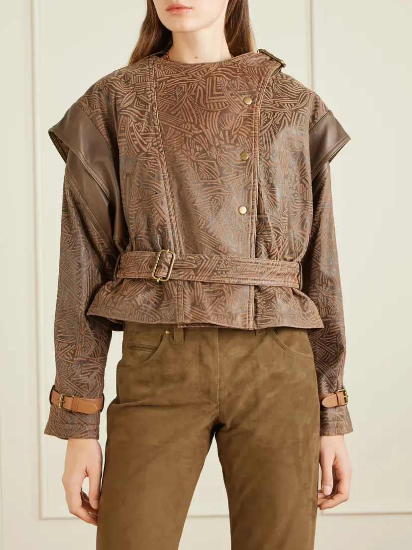 Isabel Marant Leather Jacket | Thumbnail 3