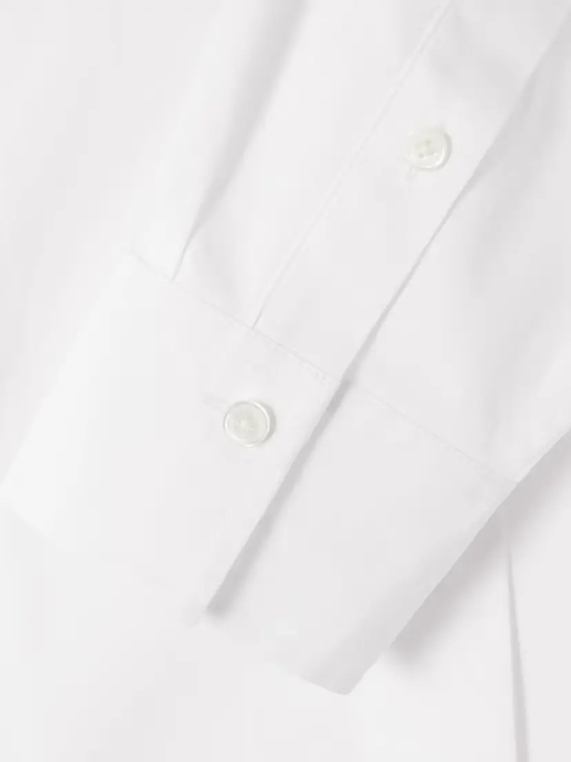 TOTEME Sharp Oversized Cotton-poplin Shirt | Thumbnail 5 TOTEME Sharp Oversized Cotton-poplin Shirt | Thumbnail 5