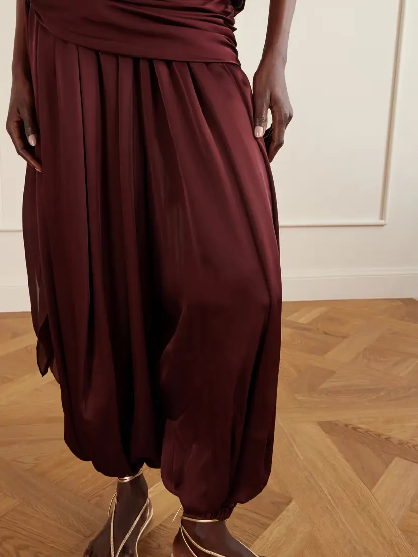 Zimmermann Luna Draped Silk Balloon Pants | Thumbnail 5 Zimmermann Luna Draped Silk Balloon Pants | Thumbnail 5