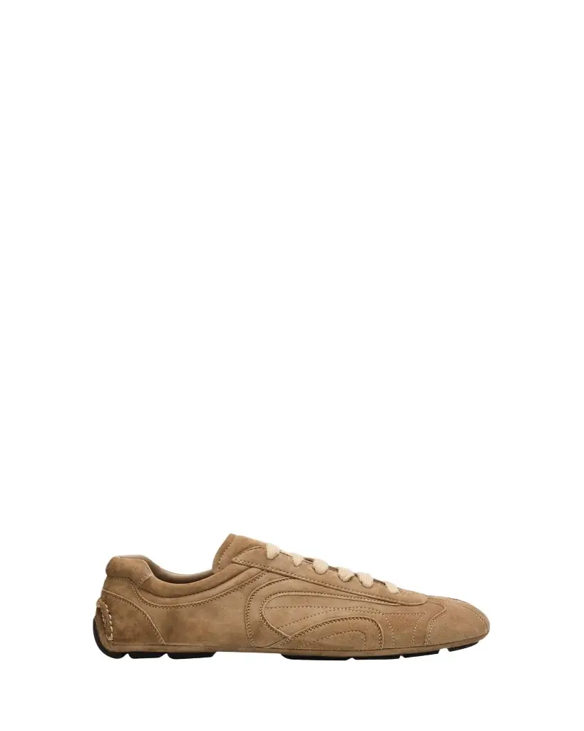 Prada Men's Montecarlo Re-Edition 2005 Suede Sneakers | Image 1 Prada Men's Montecarlo Re-Edition 2005 Suede Sneakers | Image 1