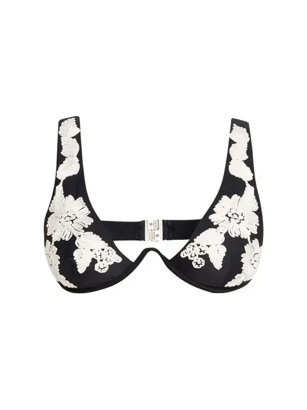 Rosie Floral Underwire Bikini Top