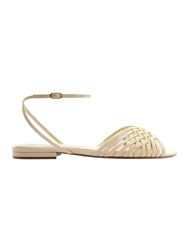 Lilian Leather Flat Sandals Lilian Leather Flat Sandals