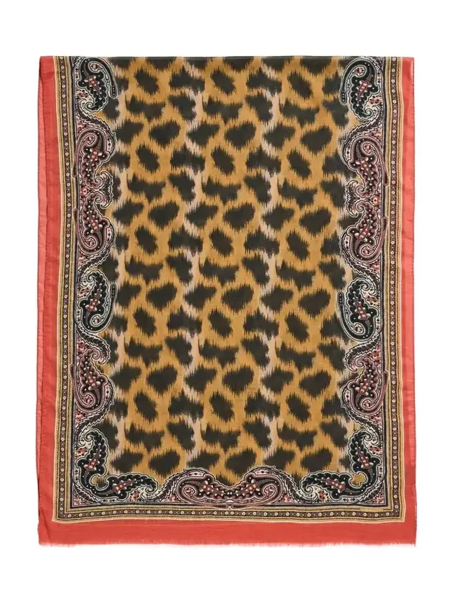 Orfeo Animal-Print Scarf Orfeo Animal-Print Scarf
