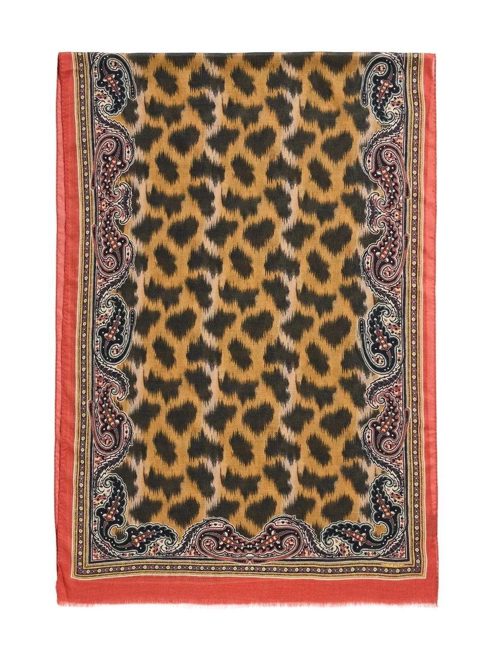 Orfeo Animal-Print Scarf Orfeo Animal-Print Scarf