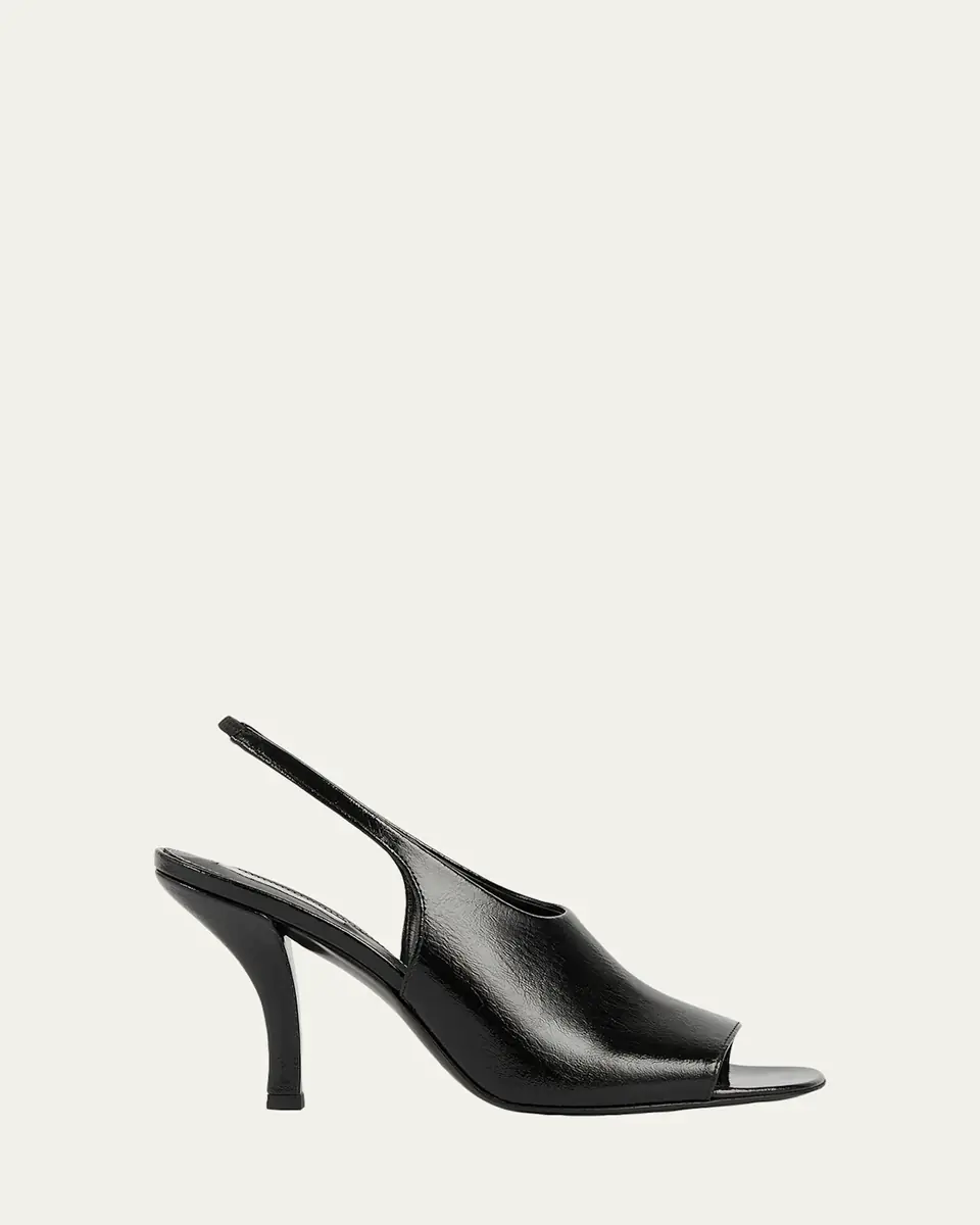 Toteme Contour Naplack Leather Slingback Pumps | Thumbnail 2 Toteme Contour Naplack Leather Slingback Pumps | Thumbnail 2