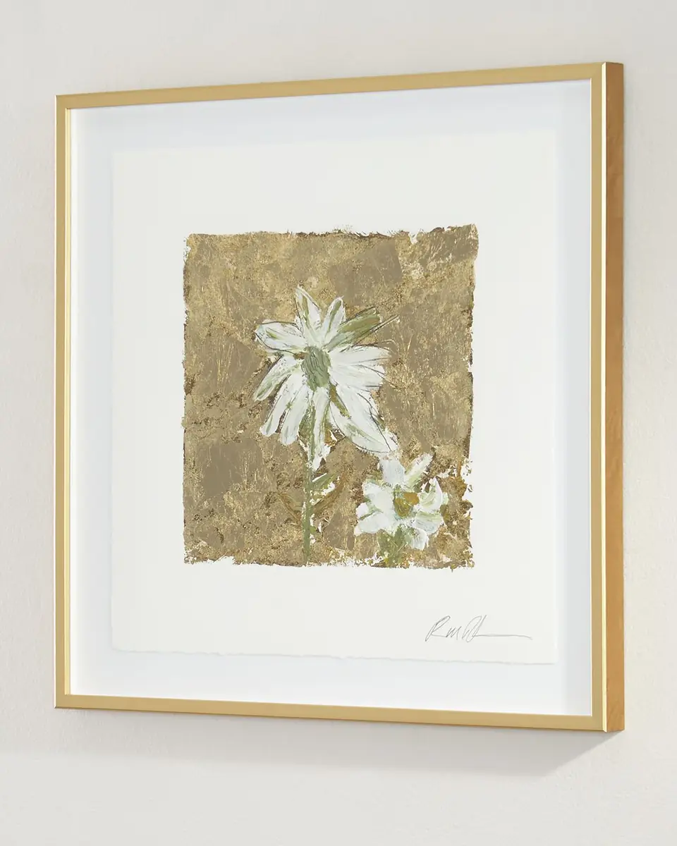 RFA Fine Art "Gold and Cones" Giclee on Paper Wall Art | Thumbnail 2