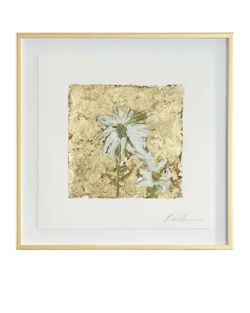 RFA Fine Art "Gold and Cones" Giclee on Paper Wall Art