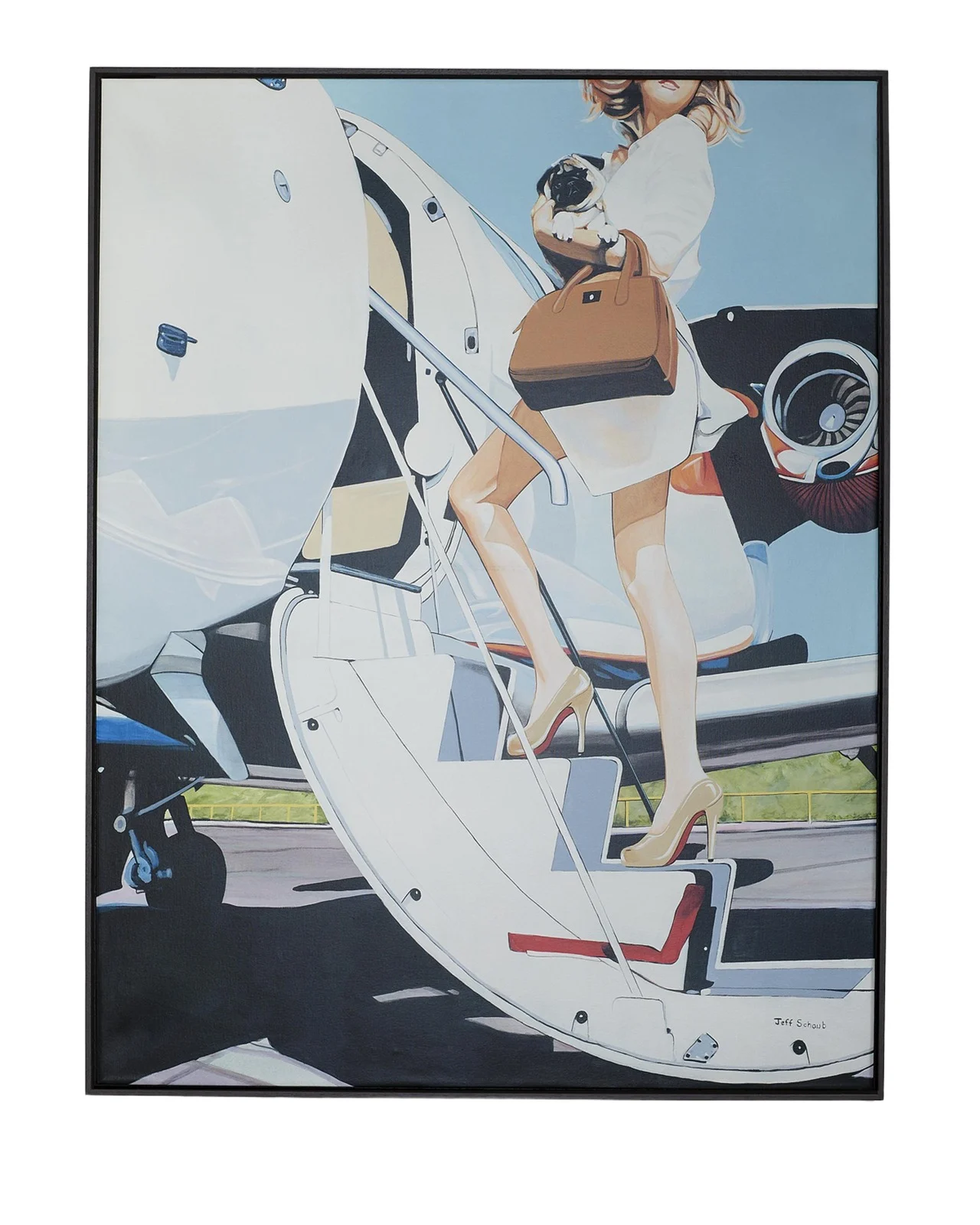 RFA Fine Art "Jet Setter" Giclee Canvas Art by Jeff Schaub
