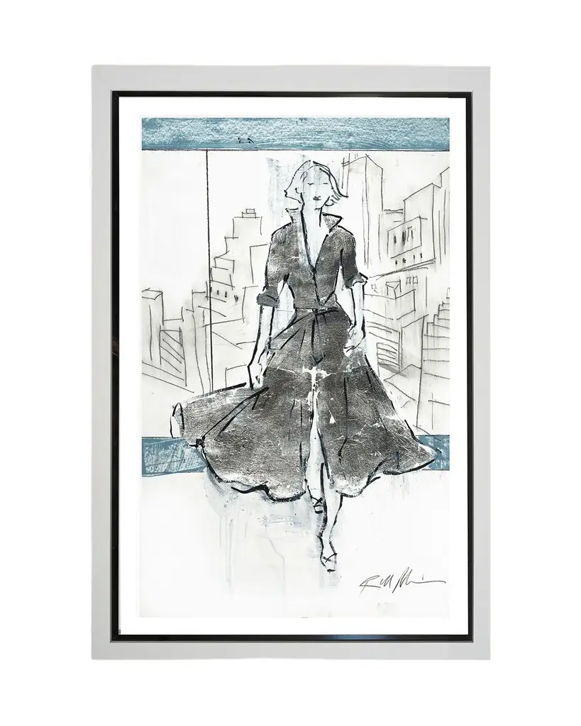 RFA Fine Art "City Woman I" Giclee Art