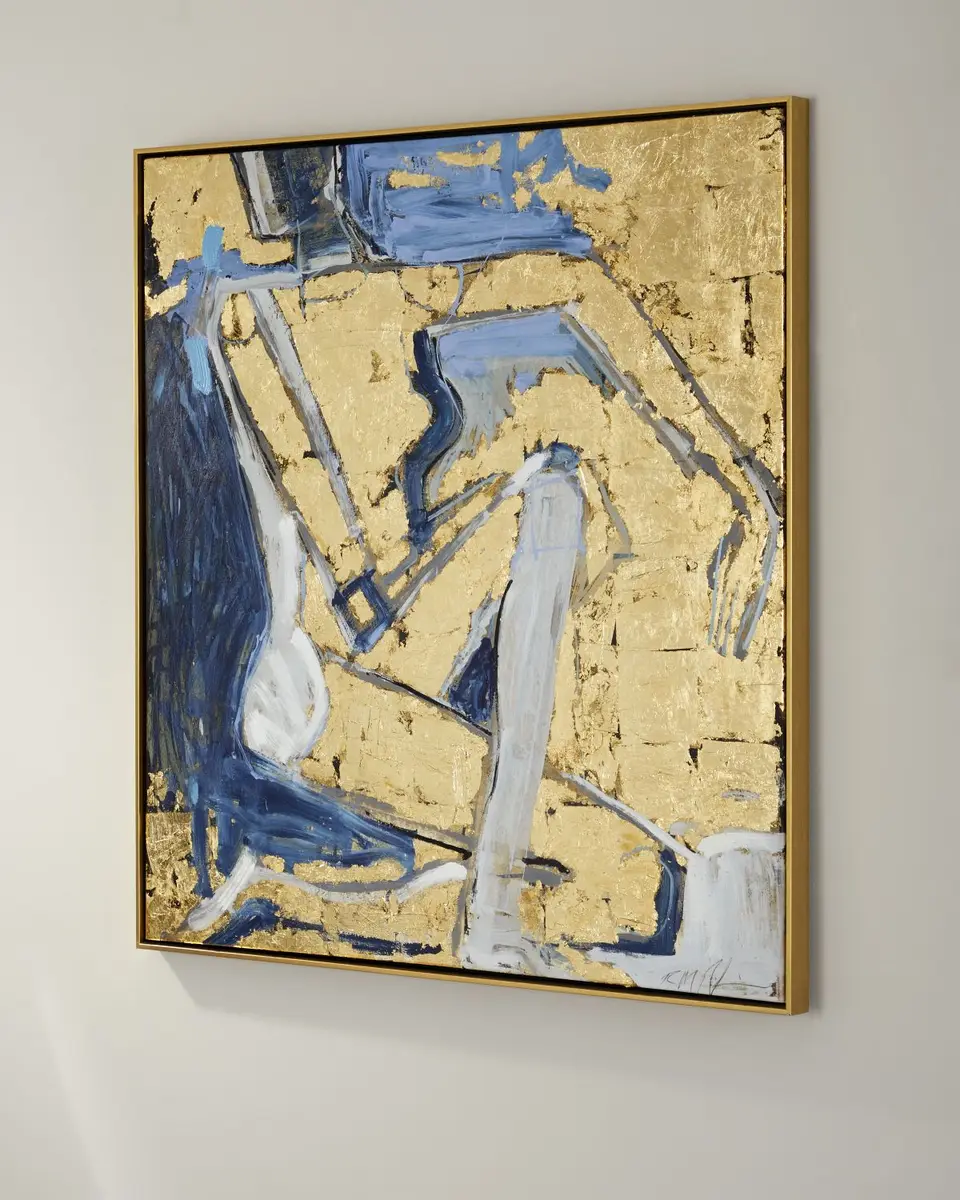 RFA Fine Art 'Seated Figure Gold ' Wall Art | Thumbnail 2