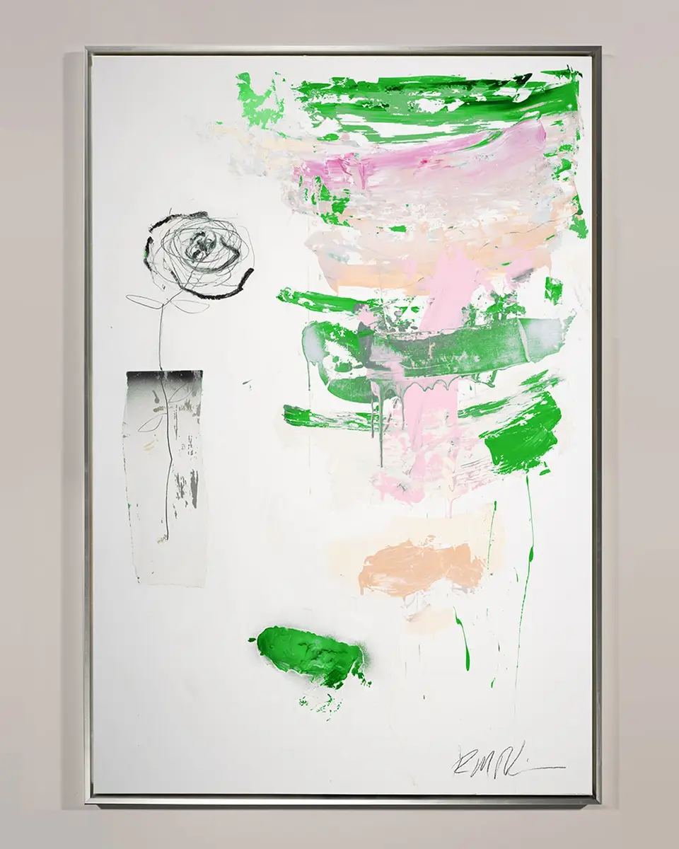 RFA Fine Art 'A Rose Is Just A Rose ' Wall Art