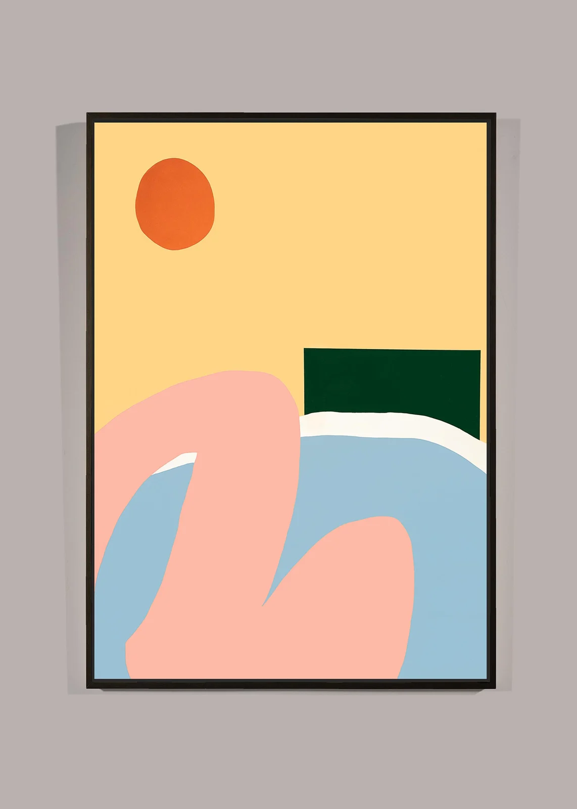 RFA Fine Art David's Swimming Pool' Wall Art on Canvas