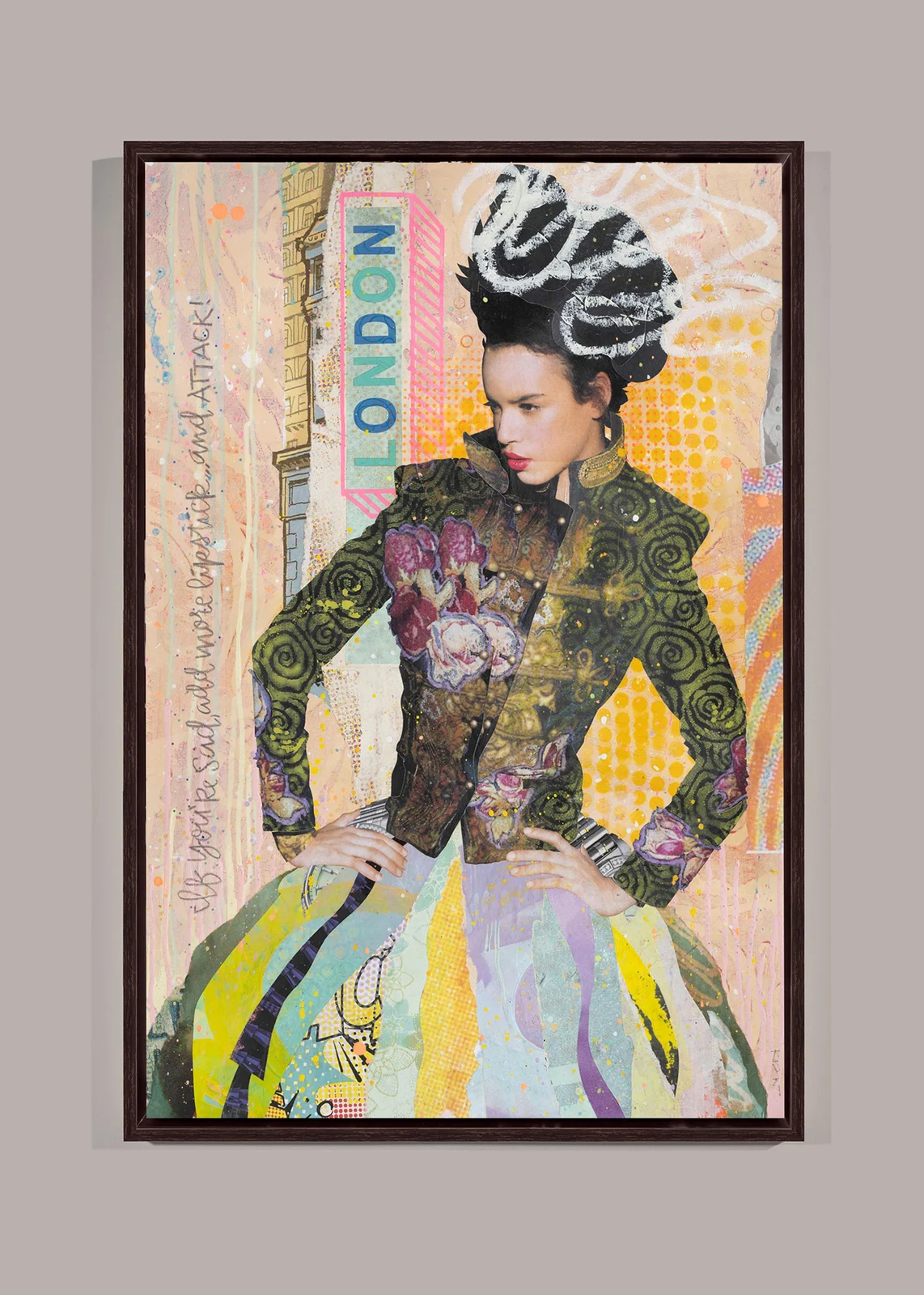 RFA Fine Art Fashion Fix London' Wall Art on Canvas