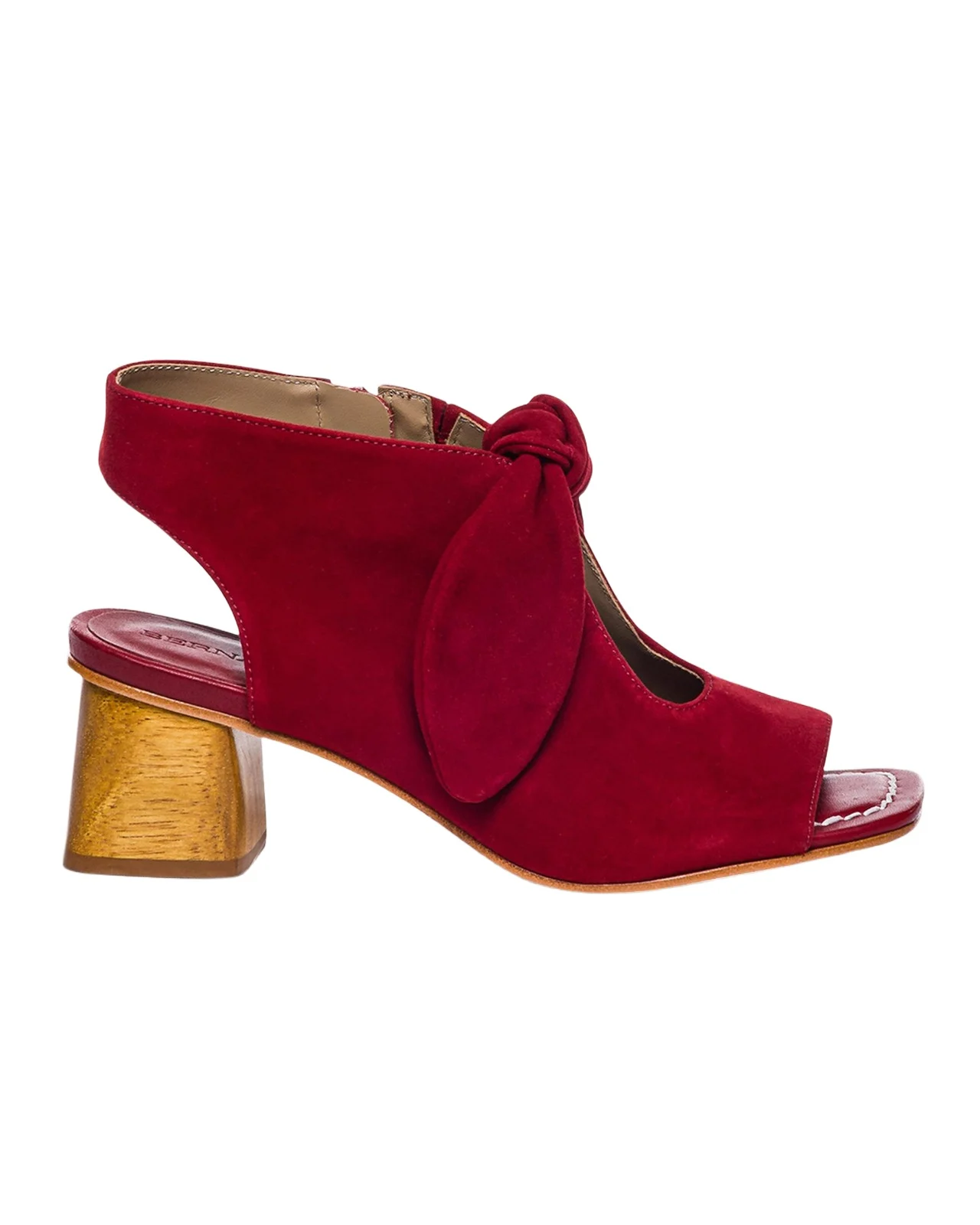 Lizzie Suede Knot Zip Sandals Lizzie Suede Knot Zip Sandals
