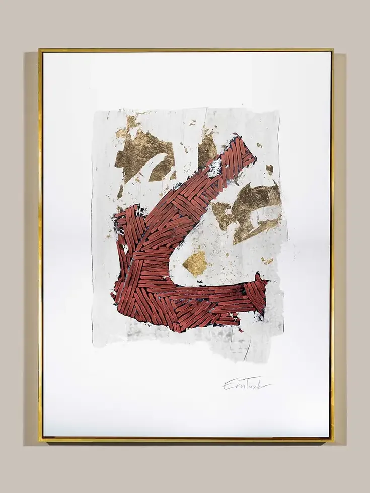RFA Fine Art Red & Golden Giclee