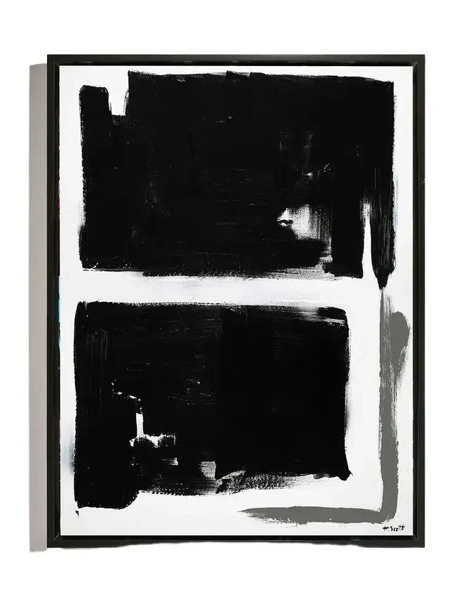 RFA Fine Art Black & White Abstract Giclee Wall Art