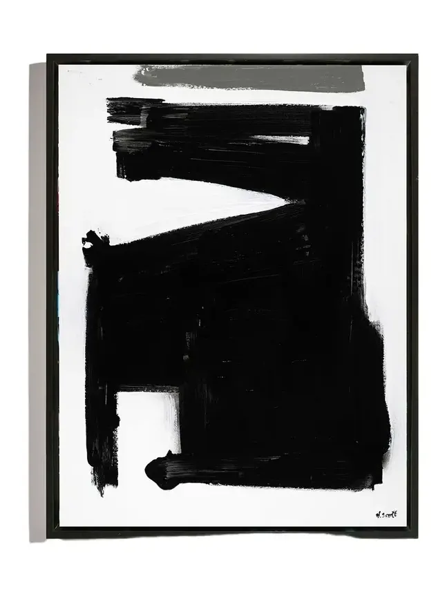 RFA Fine Art Black & White Abstract Giclee