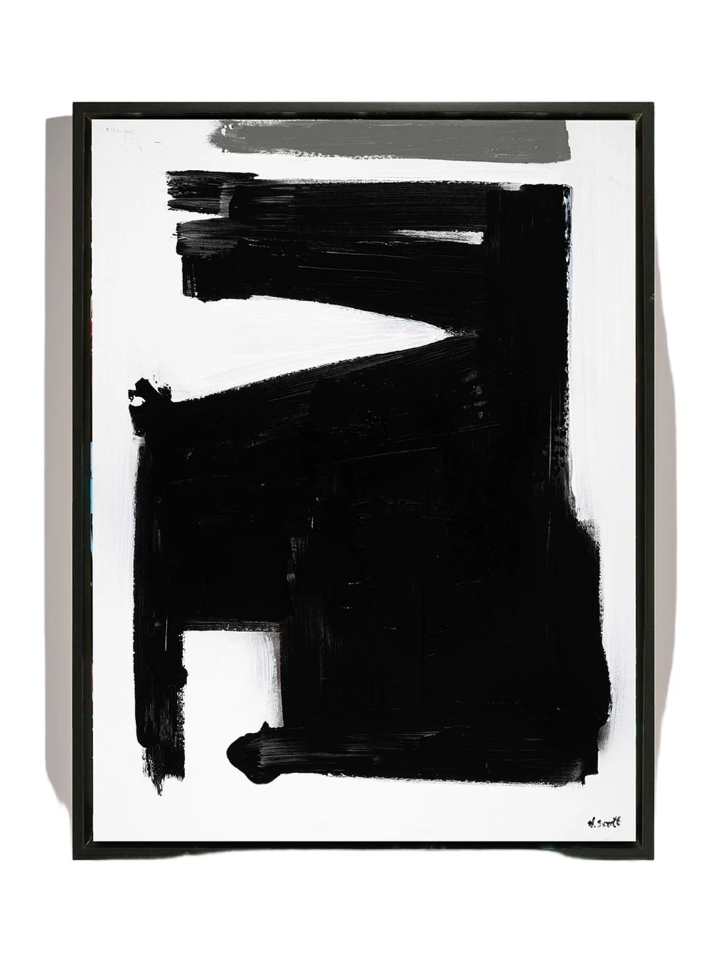 RFA Fine Art Black & White Abstract Giclee