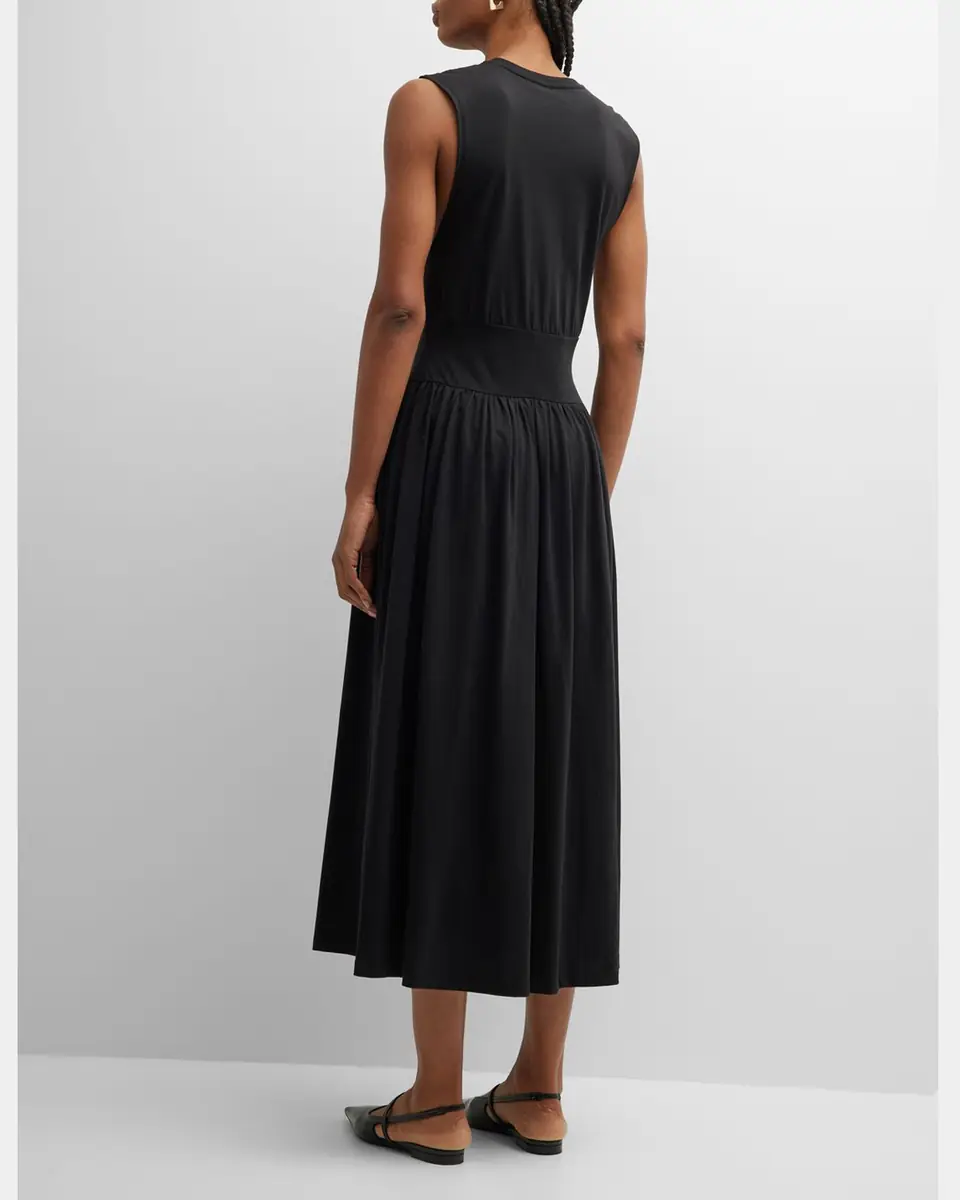Toteme Sleeveless Cotton Tee Dress | Thumbnail 3
