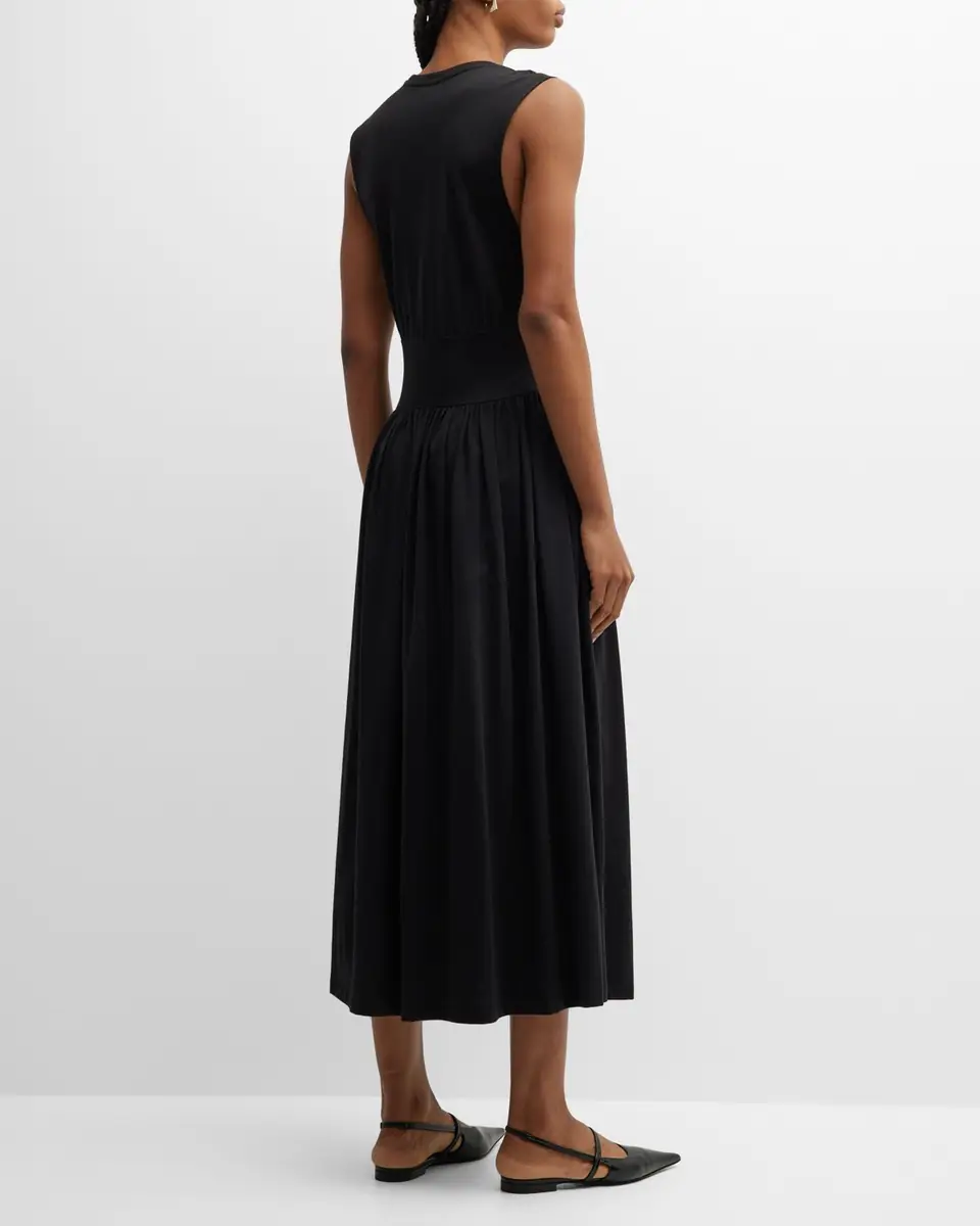 Toteme Sleeveless Cotton Tee Dress | Thumbnail 5