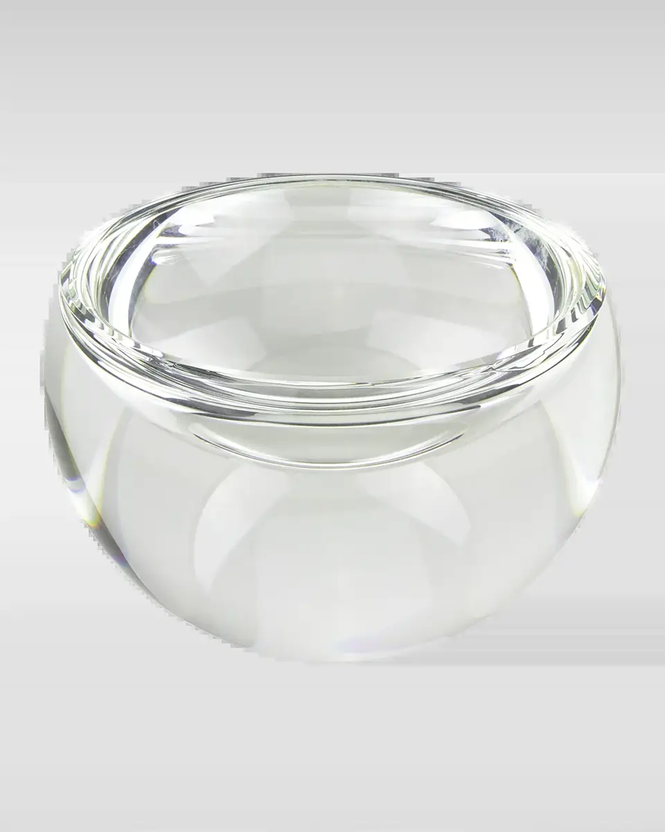 Tizo Clear Crystal Sphere Bowl | Thumbnail 2