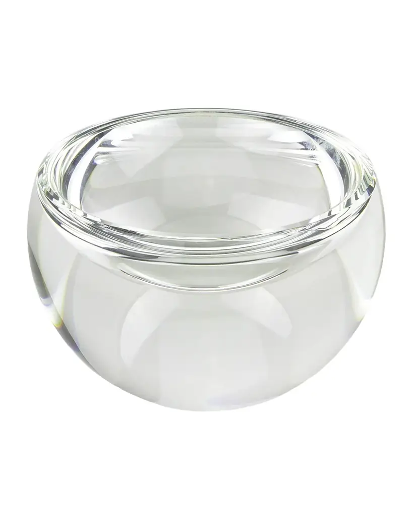 Tizo Clear Crystal Sphere Bowl
