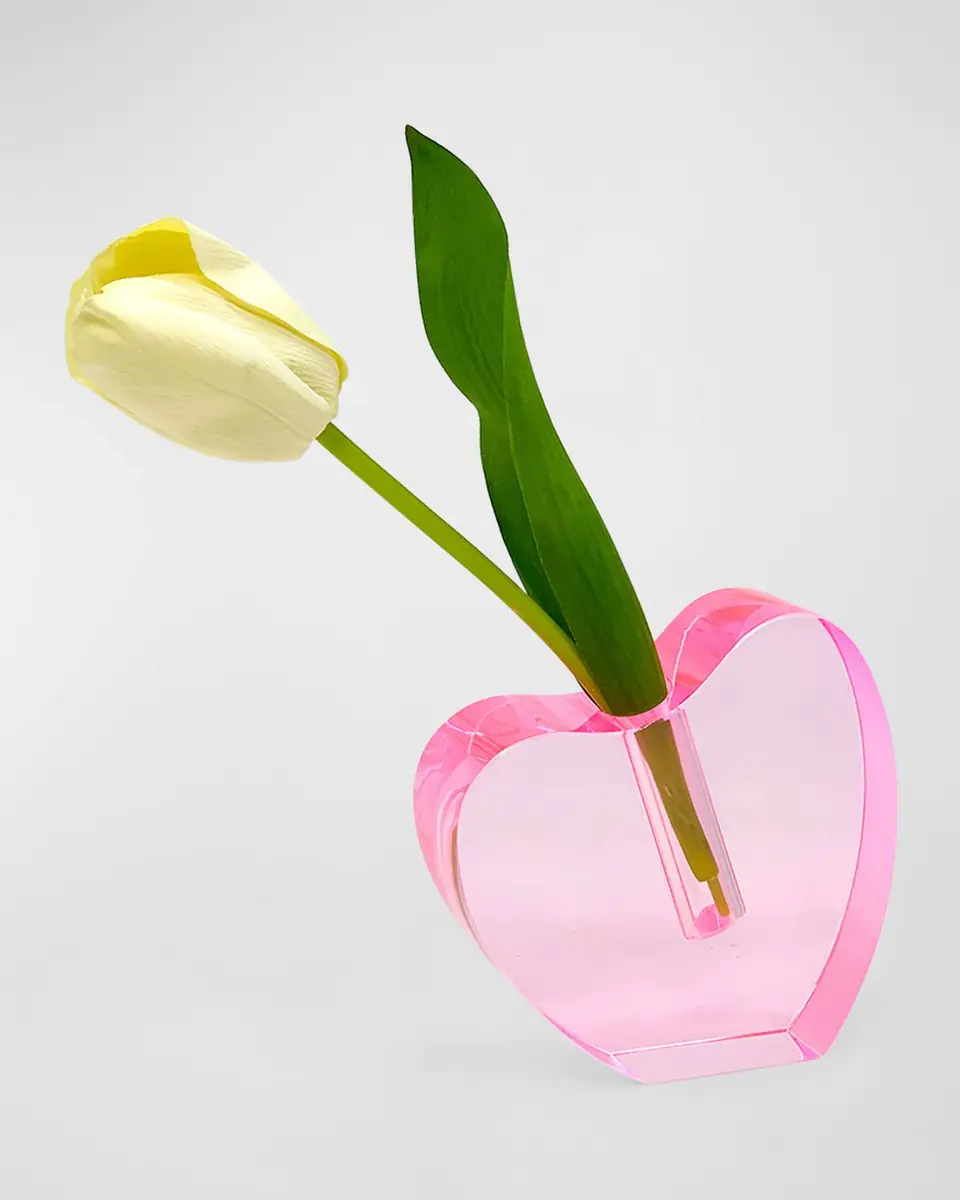 Tizo Crystal Heart Vase- Small | Thumbnail 2