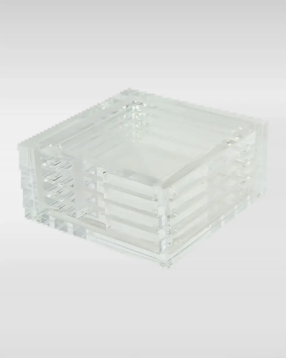 Tizo Lucite Coasters, Set of 4 | Thumbnail 2 Tizo Lucite Coasters, Set of 4 | Thumbnail 2