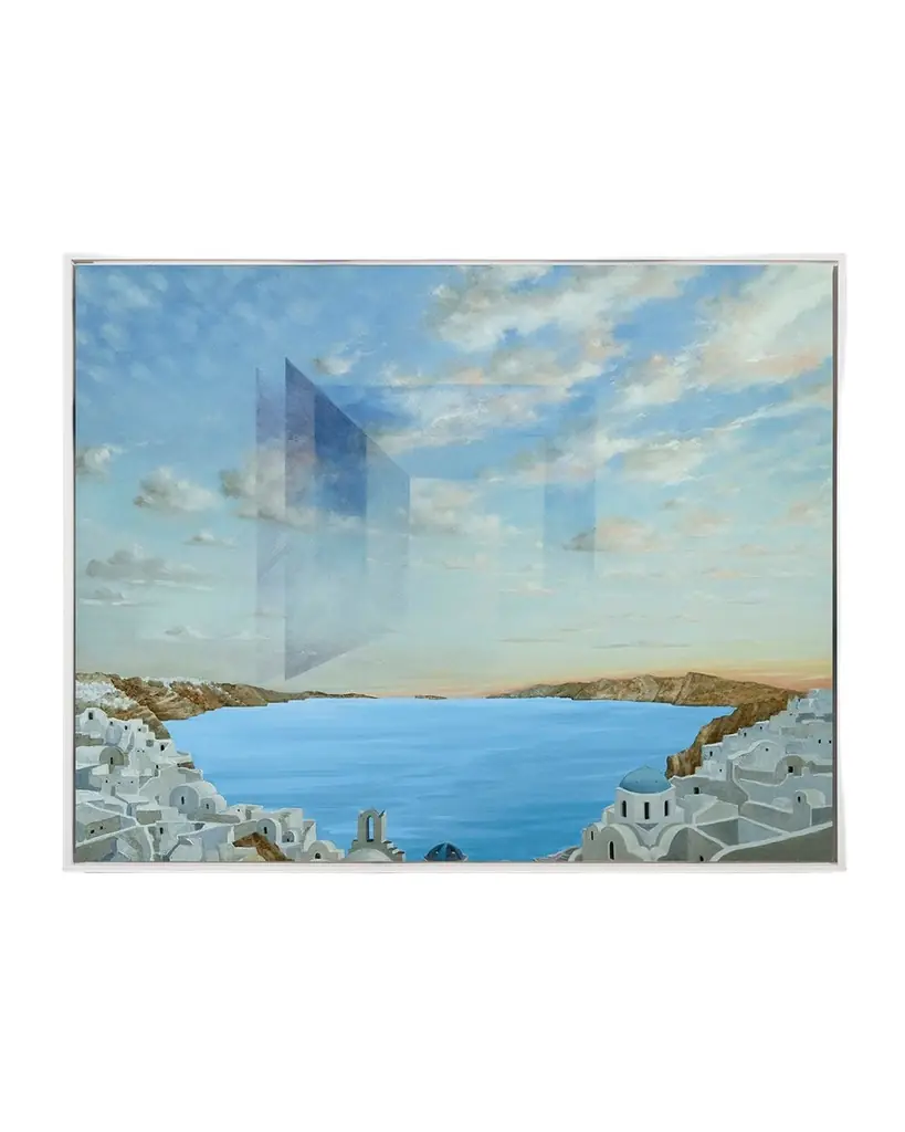 RFA Fine Art "Santorini" Giclee by Lisa Cuscuna