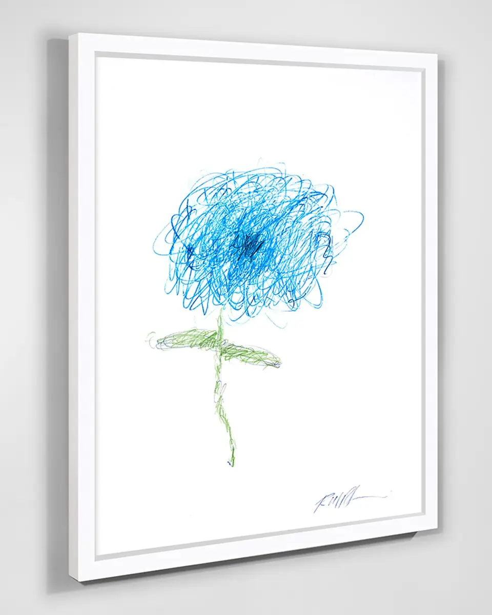 RFA Fine Art "Floral - Scribble Flower" Giclee by Robert Robinson | Thumbnail 2 RFA Fine Art "Floral - Scribble Flower" Giclee by Robert Robinson | Thumbnail 2