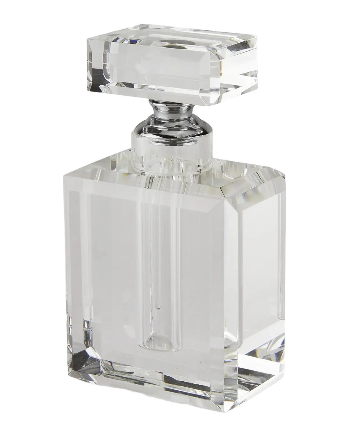 Clear Crystal Channel Shape Perfume Bottle Clear Crystal Channel Shape Perfume Bottle