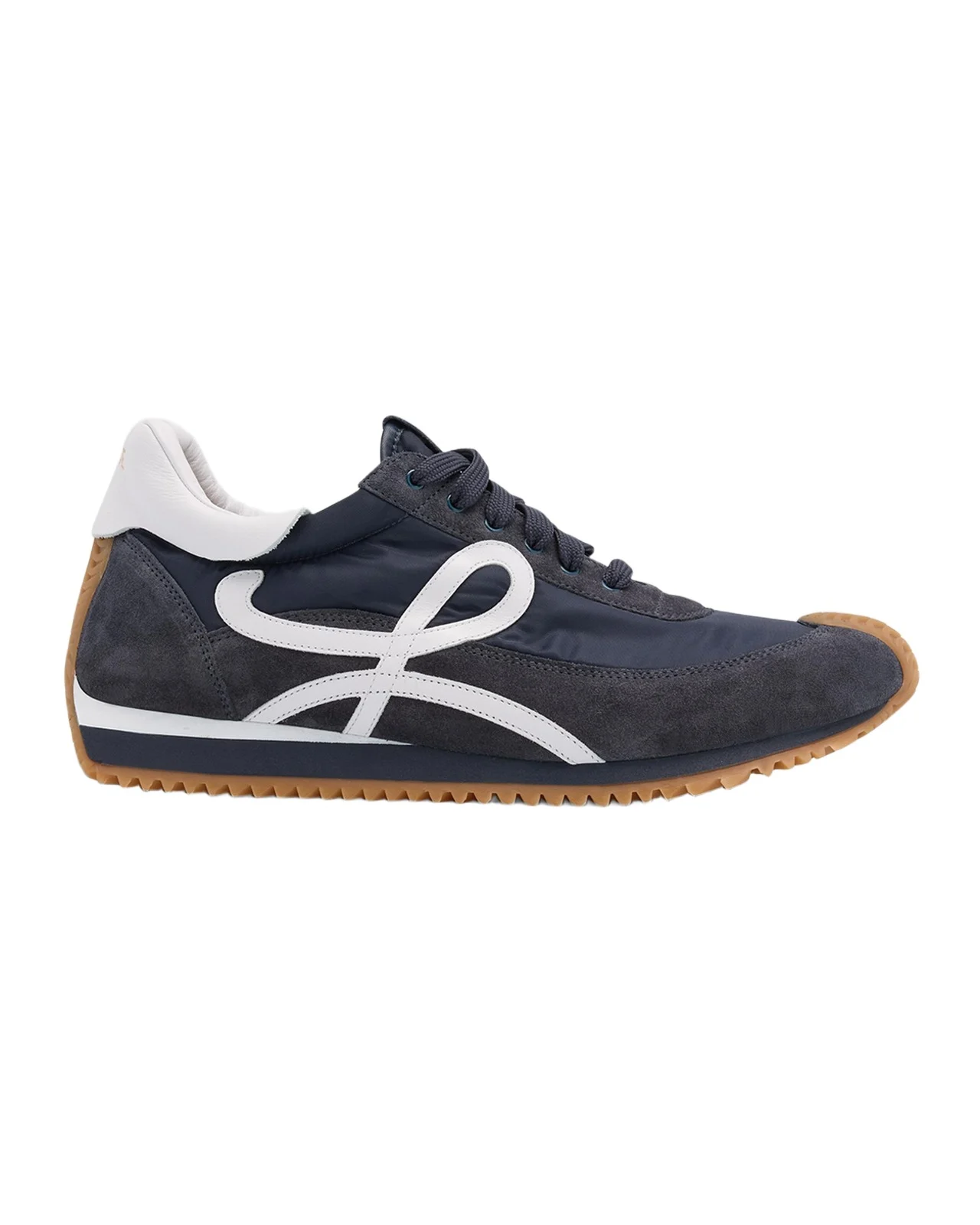 Loewe Men's Flow Runner 2.0 Nylon and Suede Sneakers