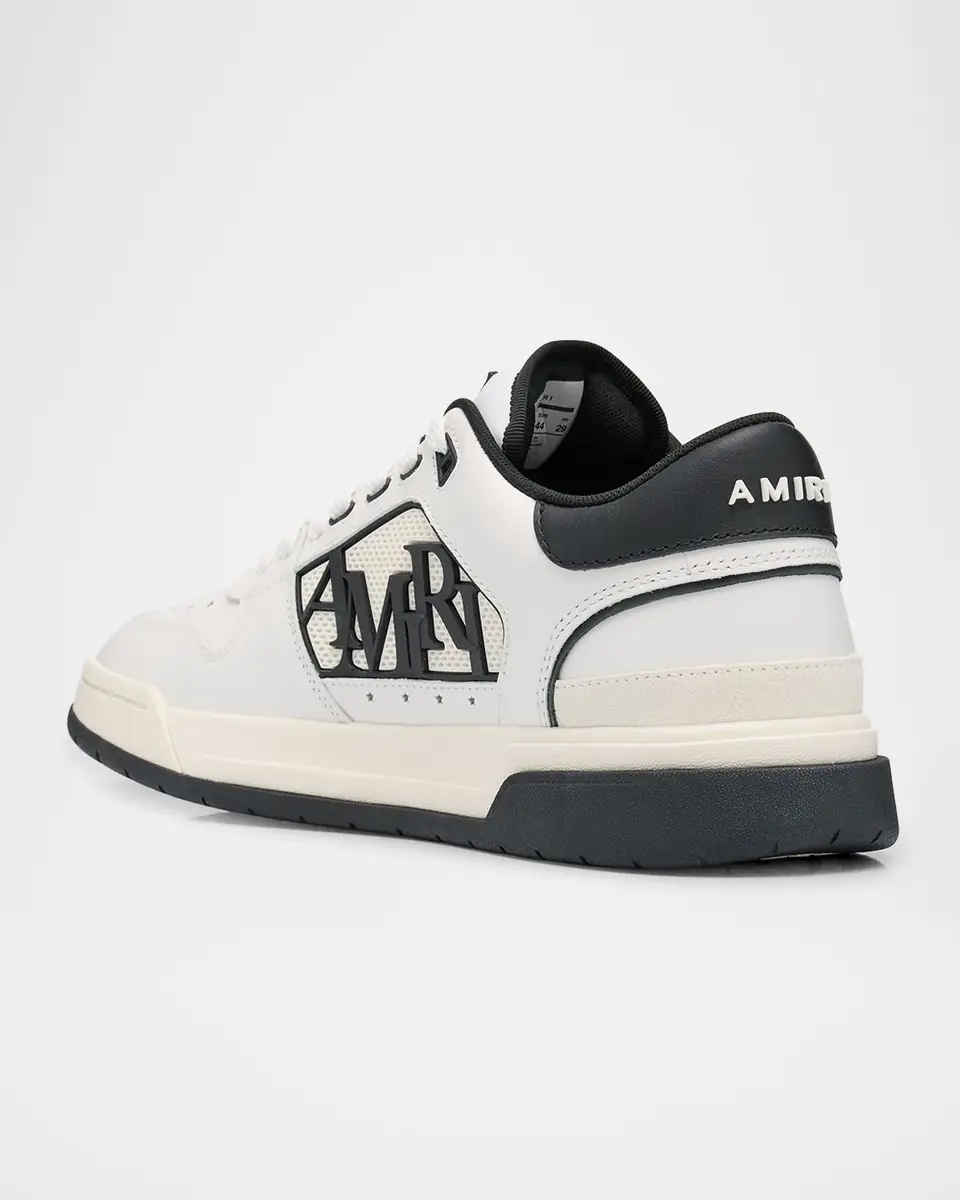 Amiri Men's Classic Leather Logo Low-Top Sneakers | Thumbnail 4 Amiri Men's Classic Leather Logo Low-Top Sneakers | Thumbnail 4