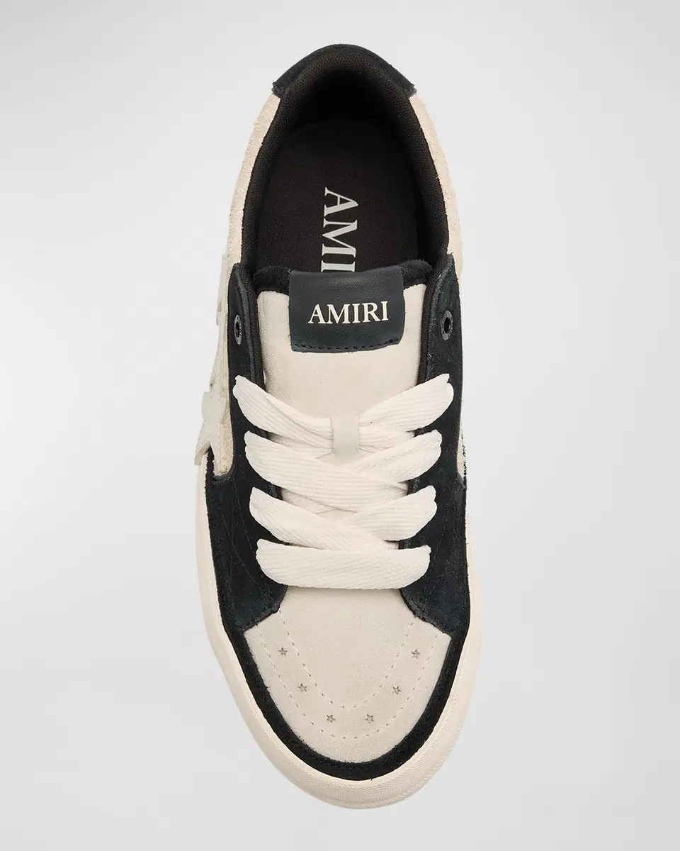 AMIRI Men's Sunset Skate Low-Top Suede Sneakers | Thumbnail 4