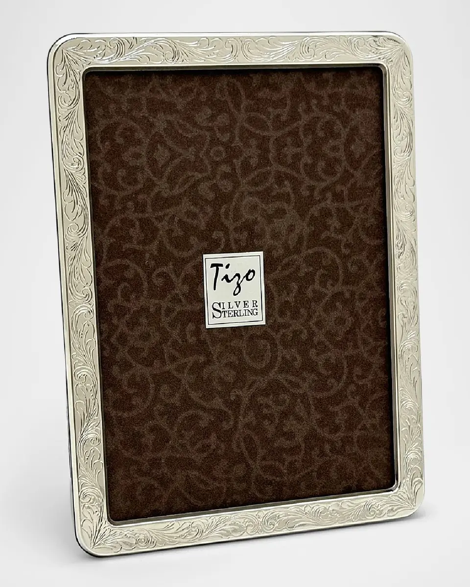 Tizo STERLING ROUNDED ENGRAVED FRAME | Thumbnail 2 Tizo STERLING ROUNDED ENGRAVED FRAME | Thumbnail 2