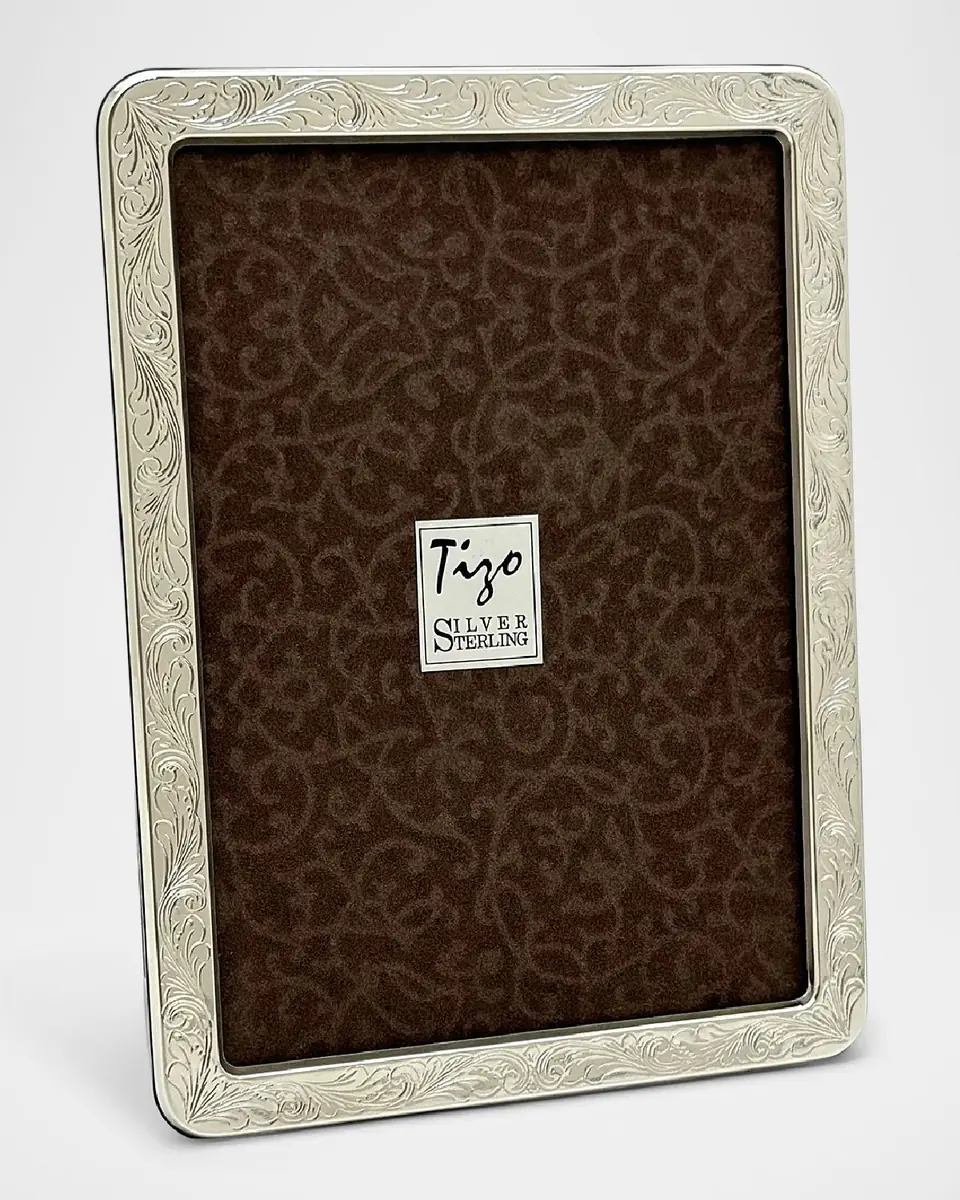 Tizo STERLING ROUNDED ENGRAVED FRAME | Thumbnail 2 Tizo STERLING ROUNDED ENGRAVED FRAME | Thumbnail 2