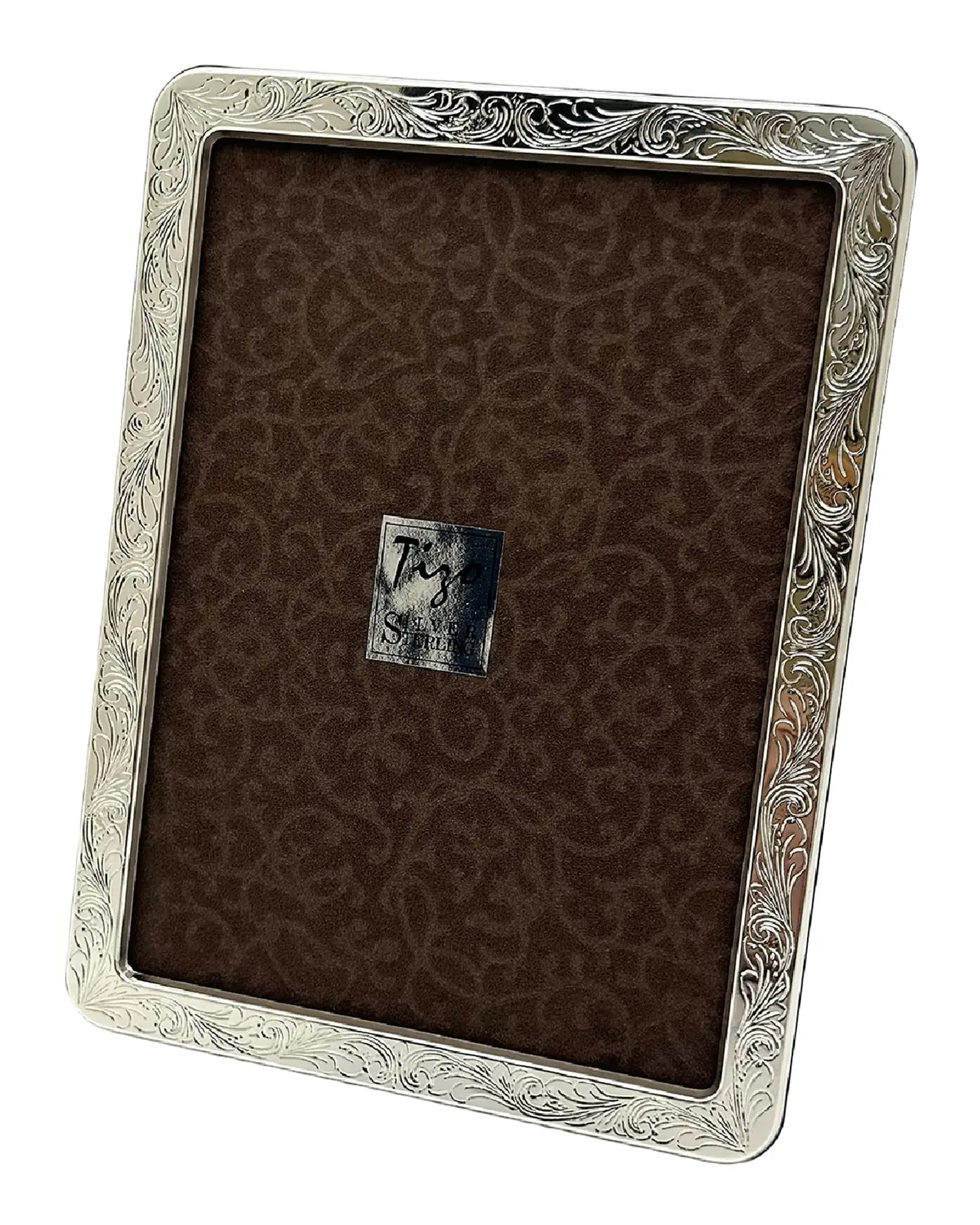 Tizo STERLING ROUNDED ENGRAVED FRAME