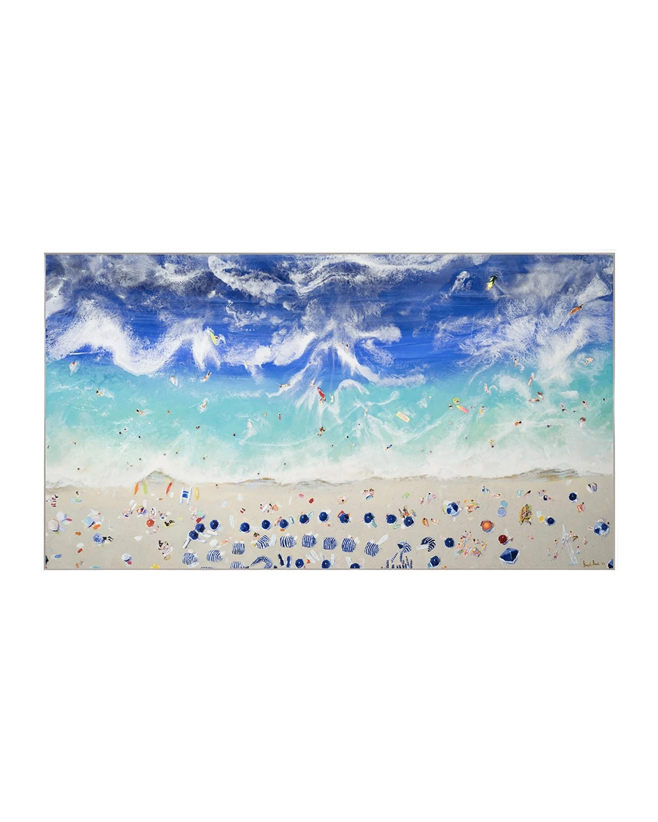 RFA Fine Art "Seaside Rhapsody" Hand-Embellished Giclee by Joe Davis