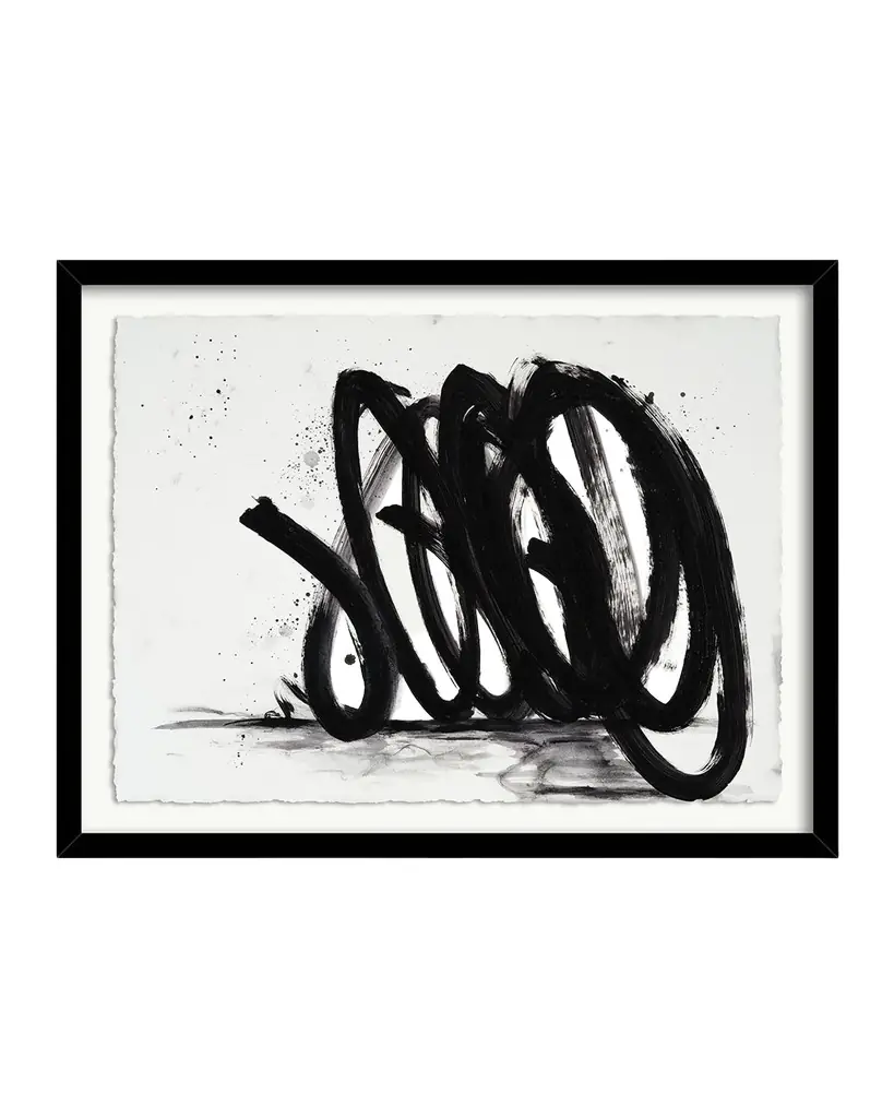 RFA Fine Art "Vital 5" Framed Hand-Embellished Giclee by H. Scott