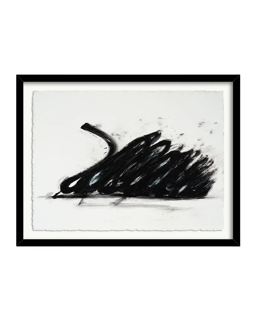 RFA Fine Art "Vital 6" Framed Hand-Embellished Giclee by H. Scott