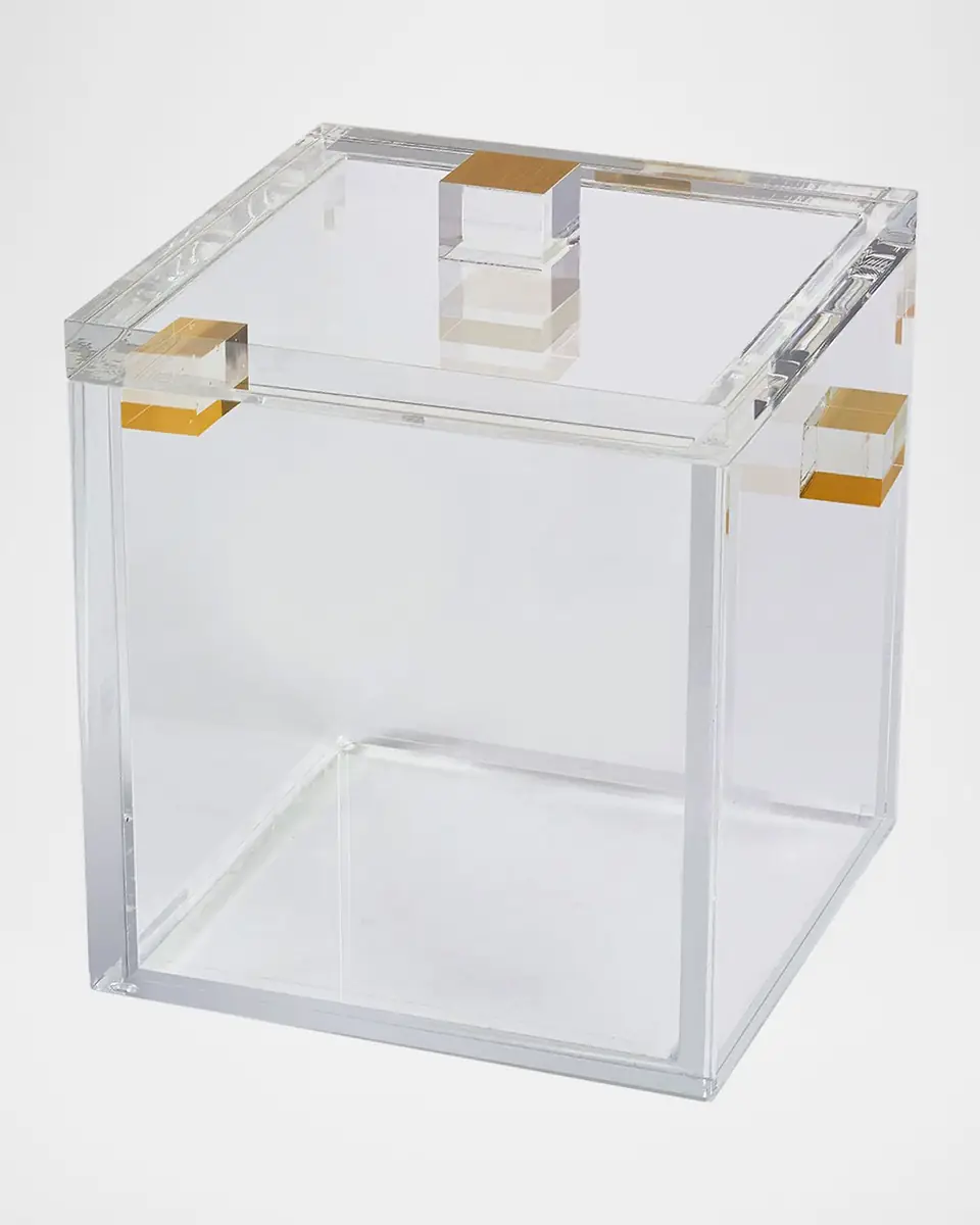 Tizo Clear Lucite Ice Bucket with Lid | Thumbnail 2 Tizo Clear Lucite Ice Bucket with Lid | Thumbnail 2