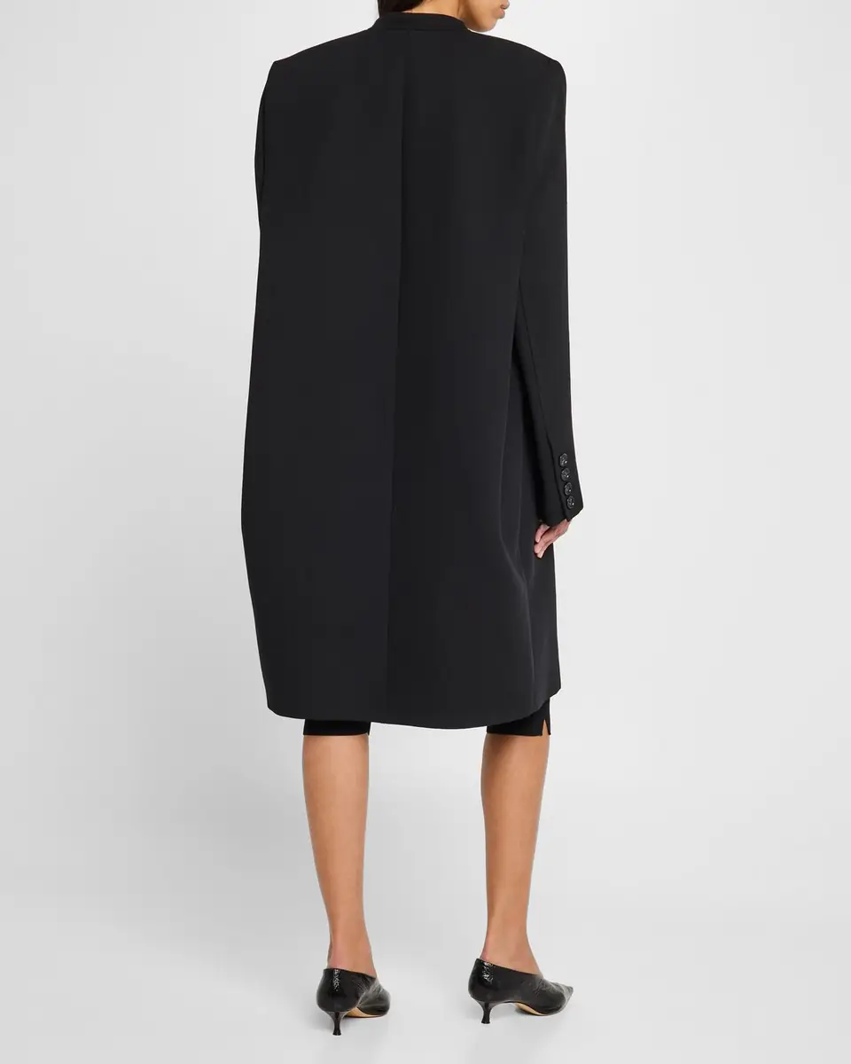 Toteme Deep Pleat Oversized Coat | Thumbnail 3 Toteme Deep Pleat Oversized Coat | Thumbnail 3