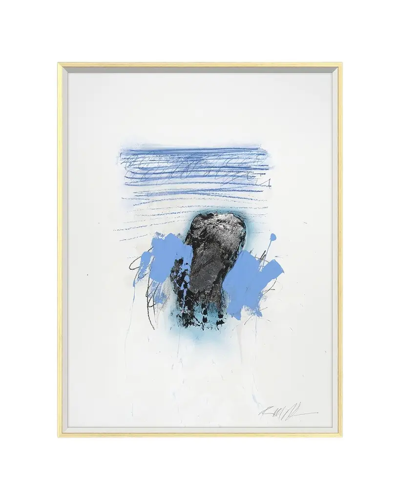 RFA Fine Art "Blue Lines 1" Giclee on Fine Art Paper by Robert Robinson