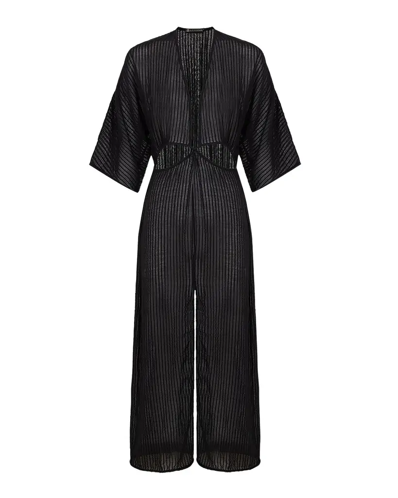 Vix Solid Allie Maxi Coverup Dress | Image 1 Vix Solid Allie Maxi Coverup Dress | Image 1