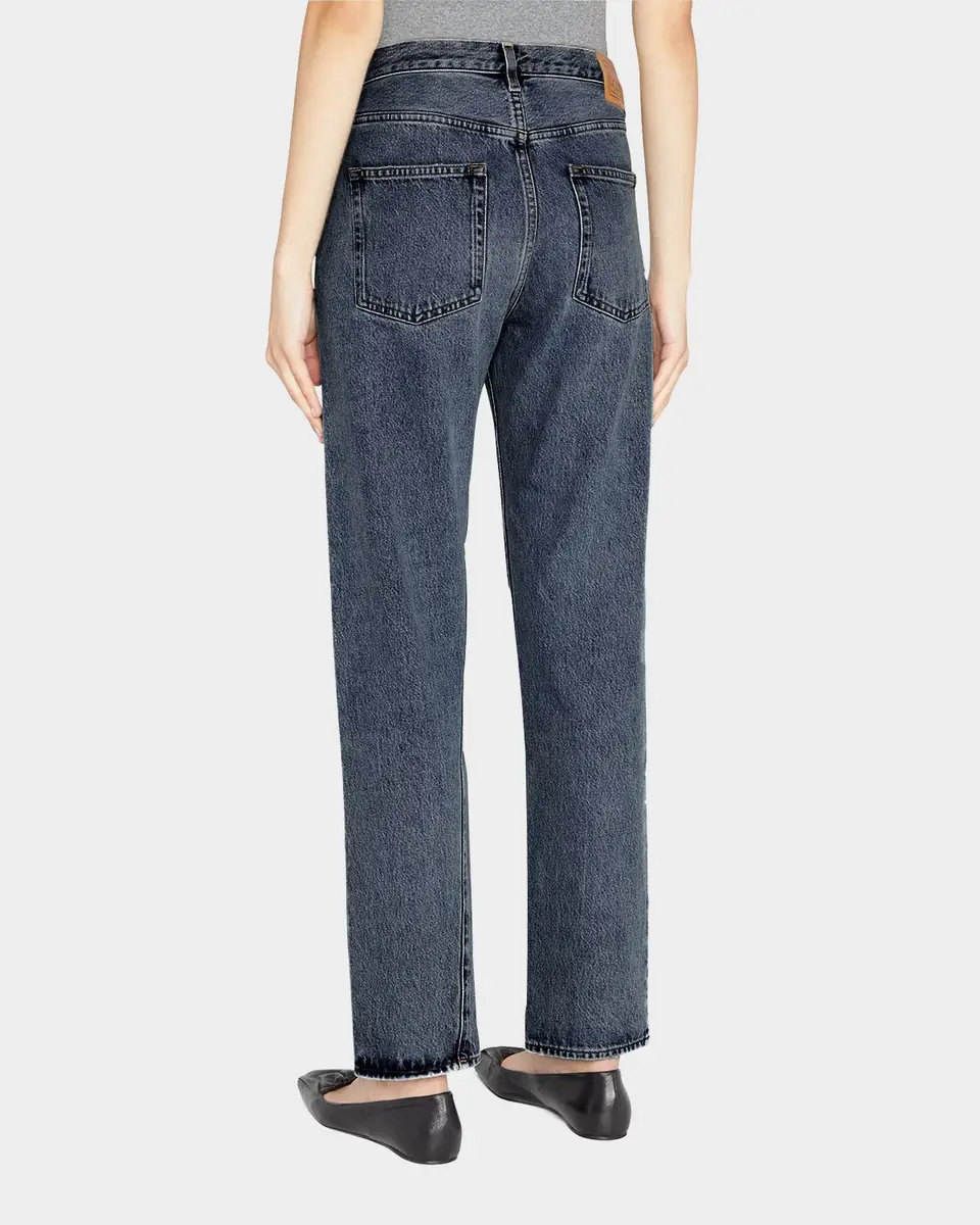 Toteme Twisted Seam Straight-Leg Denim Pants | Thumbnail 2