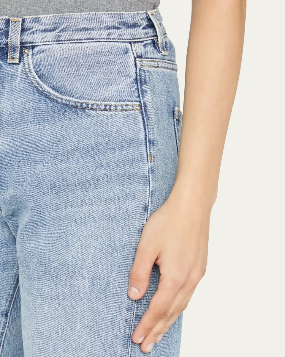 Toteme Twisted Seam Straight-Leg Denim Pants | Thumbnail 9