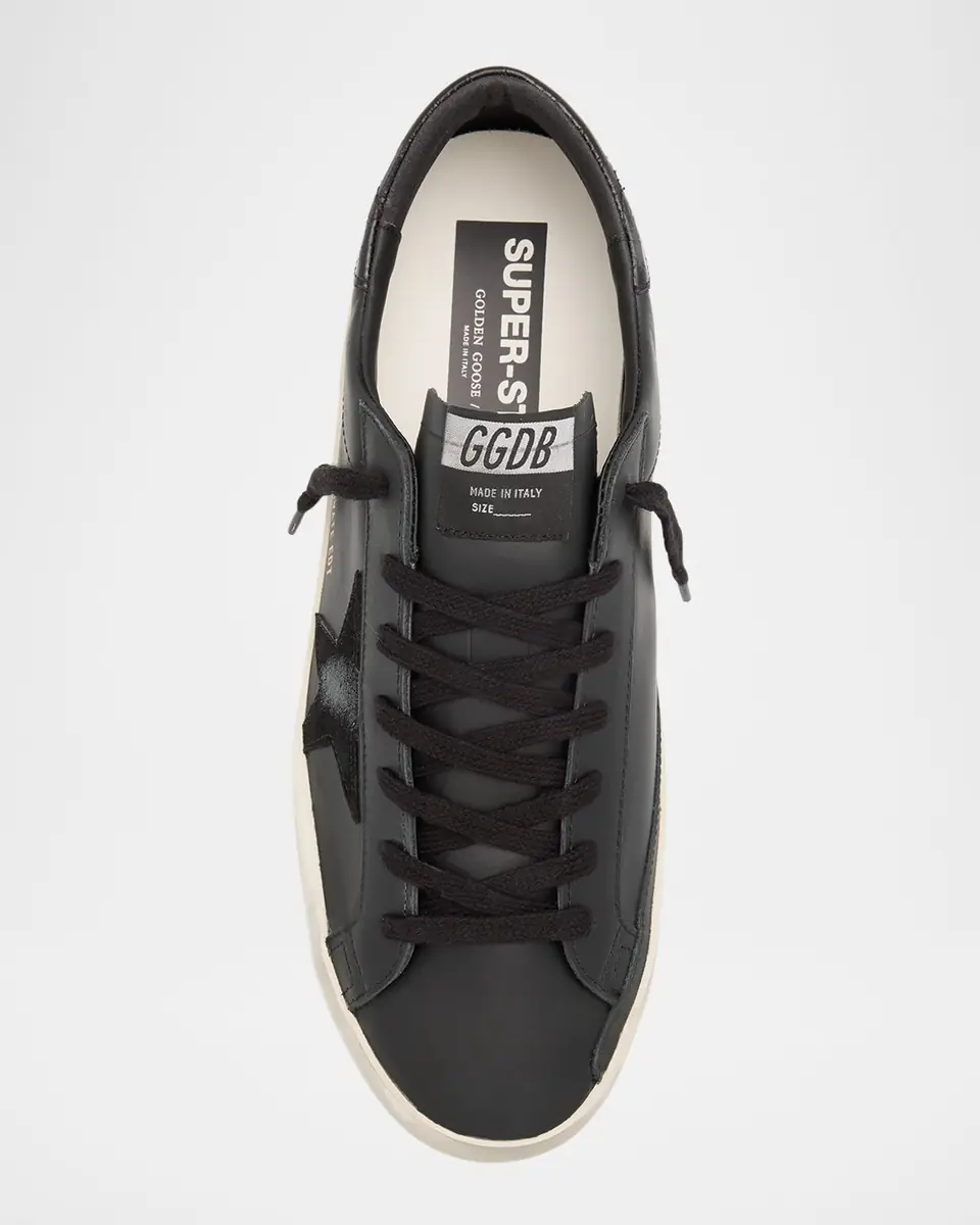 Golden Goose Men's Super-Star Low-Top Leather Sneakers | Thumbnail 5