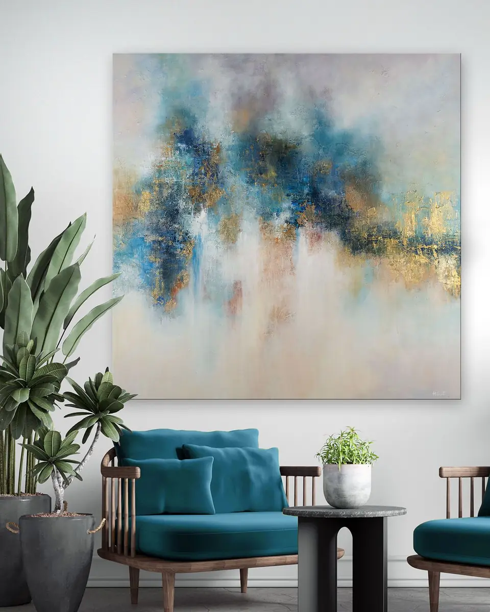 RFA Fine Art "Celestial Gilding" Hand-Embellished Giclee by H. Scott | Thumbnail 2
