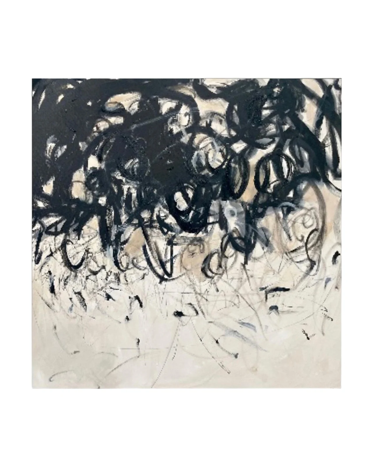 RFA Fine Art "Crowded" Hand-Embellished Giclee by Kate Baldock